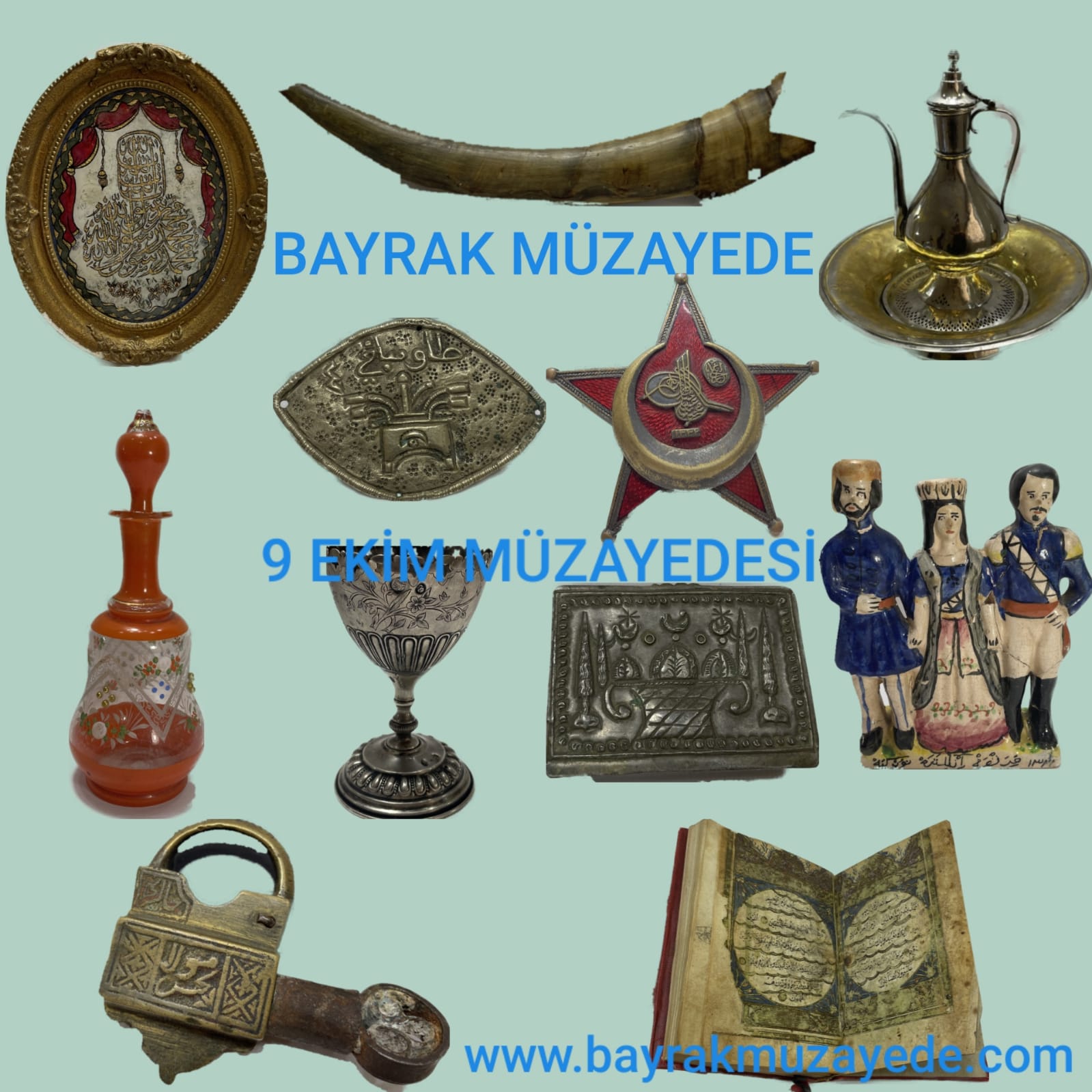 9 EKİM MÜZAYEDESİ - Bayrak Müzayede