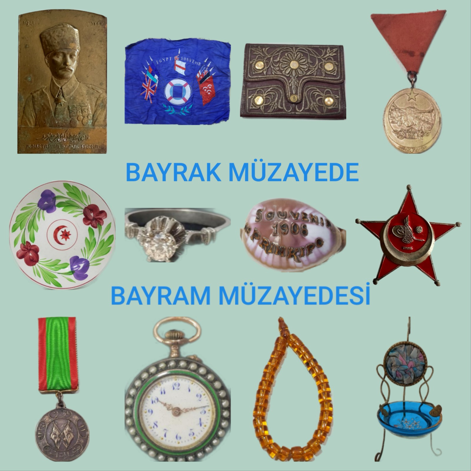 BAYRAM MÜZAYEDESİ  - Bayrak Müzayede