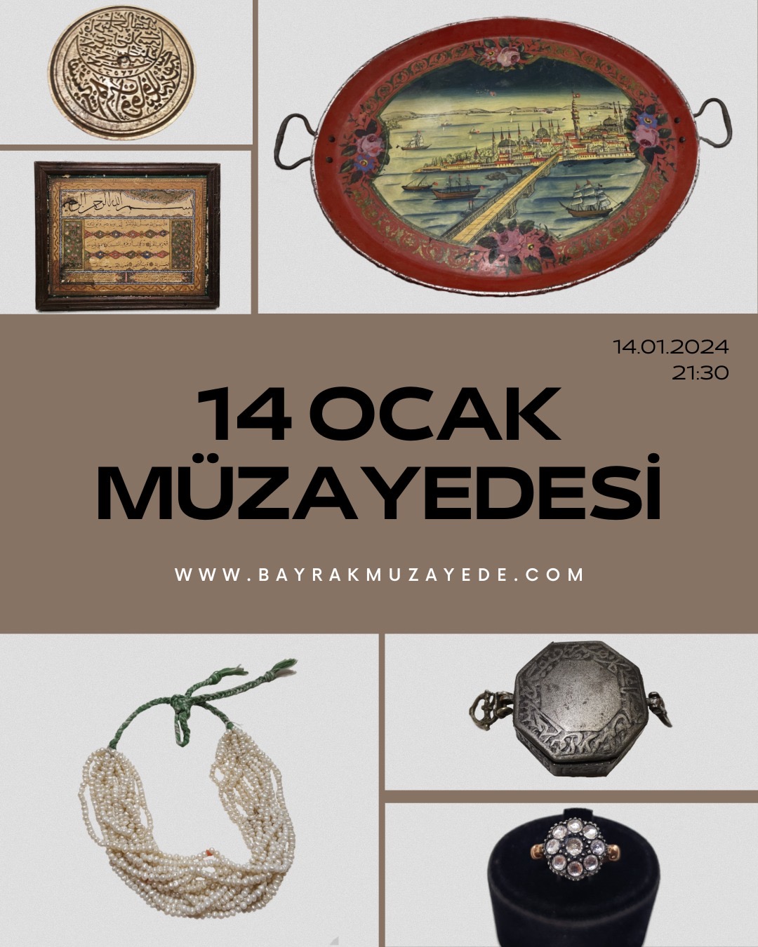 14 OCAK MÜZAYEDESİ - Bayrak Müzayede