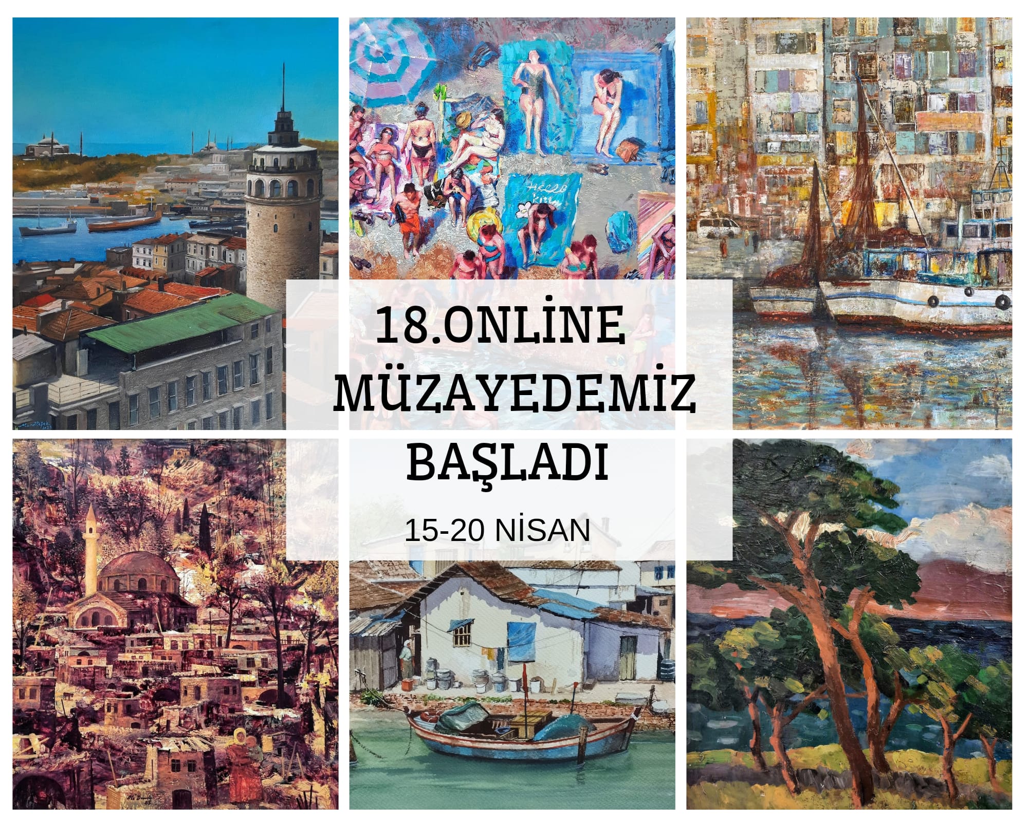 18. Online Müzayede - KUZGUN ART GALERY